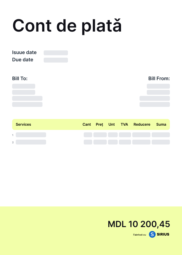 Invoice-yellow